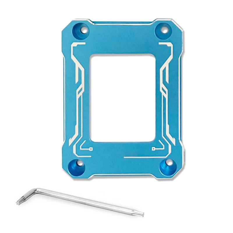 CPU Radiator Buckle for LGA1700 12th Generation CNC Aluminum Alloy CPU Bending Corrector LGA 1700/18XX Fixing Backplane
CPU Radiator Buckle for LGA1700 12th Generation CNC Aluminum Alloy CPU Bending Corrector LGA 1700/18XX Fixing Backplane