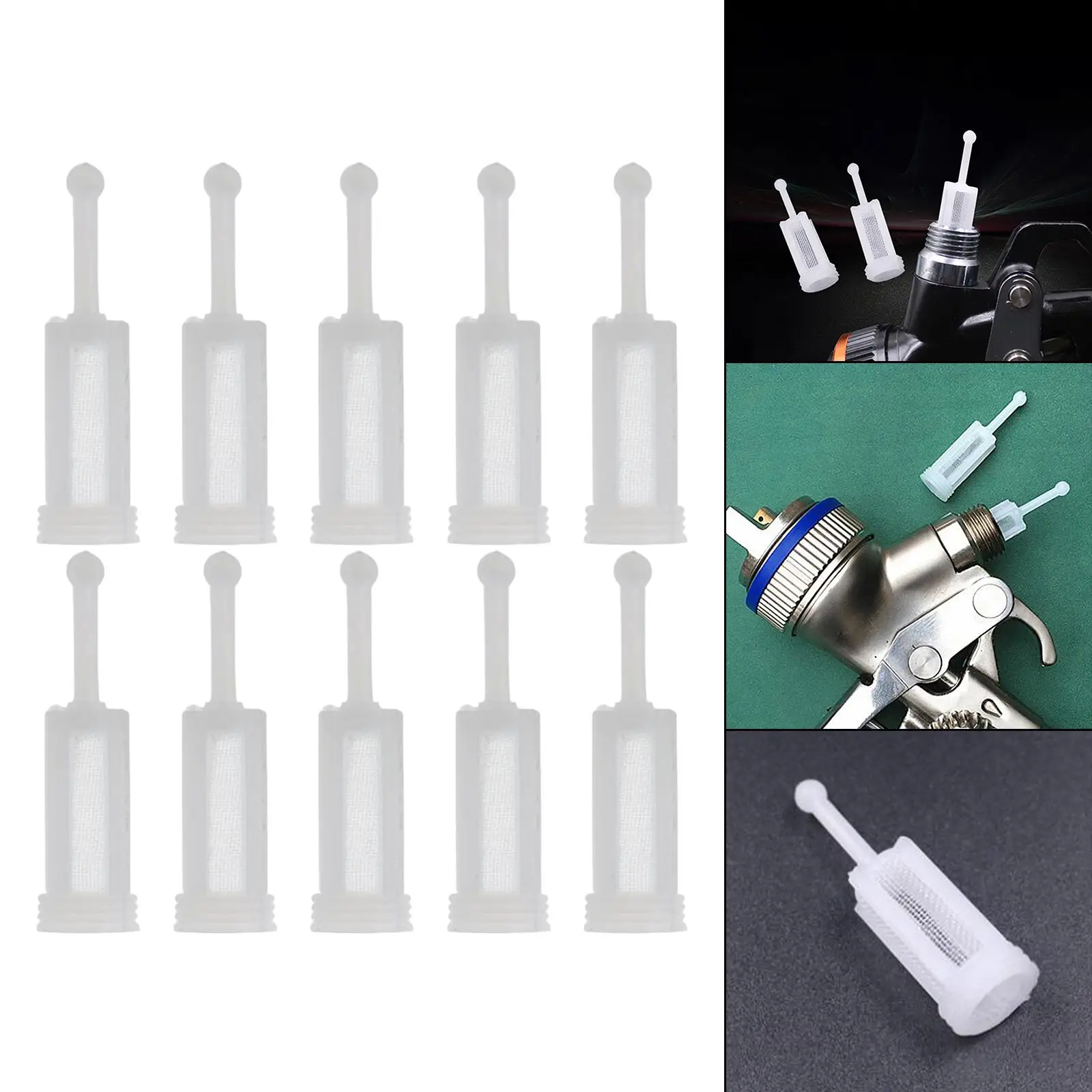 10x Gravity Type feed Spray Gun Filters Fine Mesh Universal Disposable HVLP Gravity feed Paint Strainers for Automotive Paint
10x Gravity Type feed Spray Gun Filters Fine Mesh Universal Disposable HVLP Gravity feed Paint Strainers for Automotive Paint