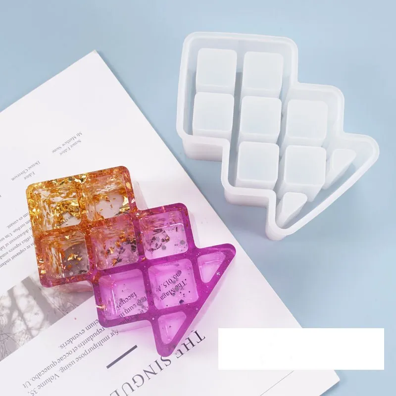 9 Grids Lipstick DIY Jewelry Box Case Epoxy Molds Lipstick Storage Box resin mold silicone Makeup Organizer Storage Case mold
9 Grids Lipstick DIY Jewelry Box Case Epoxy Molds Lipstick Storage Box resin mold silicone Makeup Organizer Storage Case mold