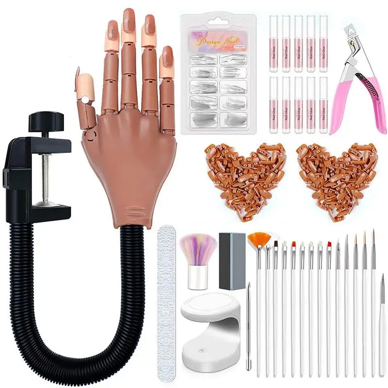 Nail Hand DIY Hand For Nail Practice Tool Set Fake Mannequin Hands For Nails Practice Movable Nail Mannequin Hand
Nail Hand DIY Hand For Nail Practice Tool Set Fake Mannequin Hands For Nails Practice Movable Nail Mannequin Hand