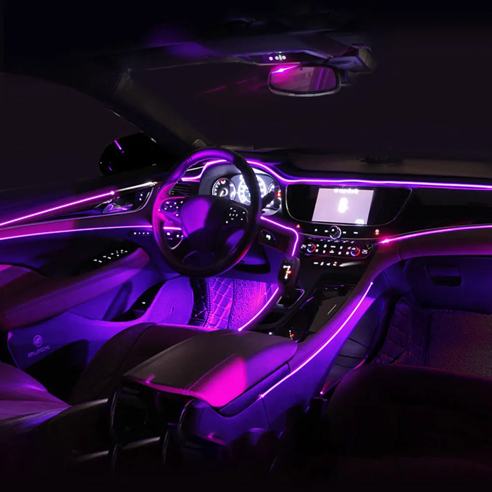 64 Colors Car Interior Lights Decorative Ambient Lamp Multiple Modes Sound Control USB Optical Fiber Neon Atmosphere Light
64 Colors Car Interior Lights Decorative Ambient Lamp Multiple Modes Sound Control USB Optical Fiber Neon Atmosphere Light
