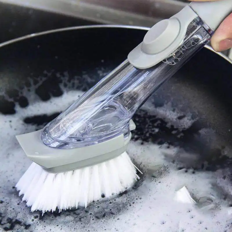 Kitchen Cleaning Brush With Dishwashing Sponge 2 In 1 Long Handle Dish Washing Brush Household Cleaning Tools
Kitchen Cleaning Brush With Dishwashing Sponge 2 In 1 Long Handle Dish Washing Brush Household Cleaning Tools