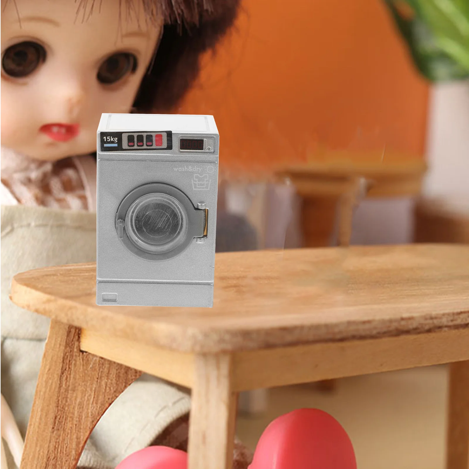 House Washing Machine Mini Washer Household Products Decoration Plastic Office for Women Desk Furniture Model
House Washing Machine Mini Washer Household Products Decoration Plastic Office for Women Desk Furniture Model