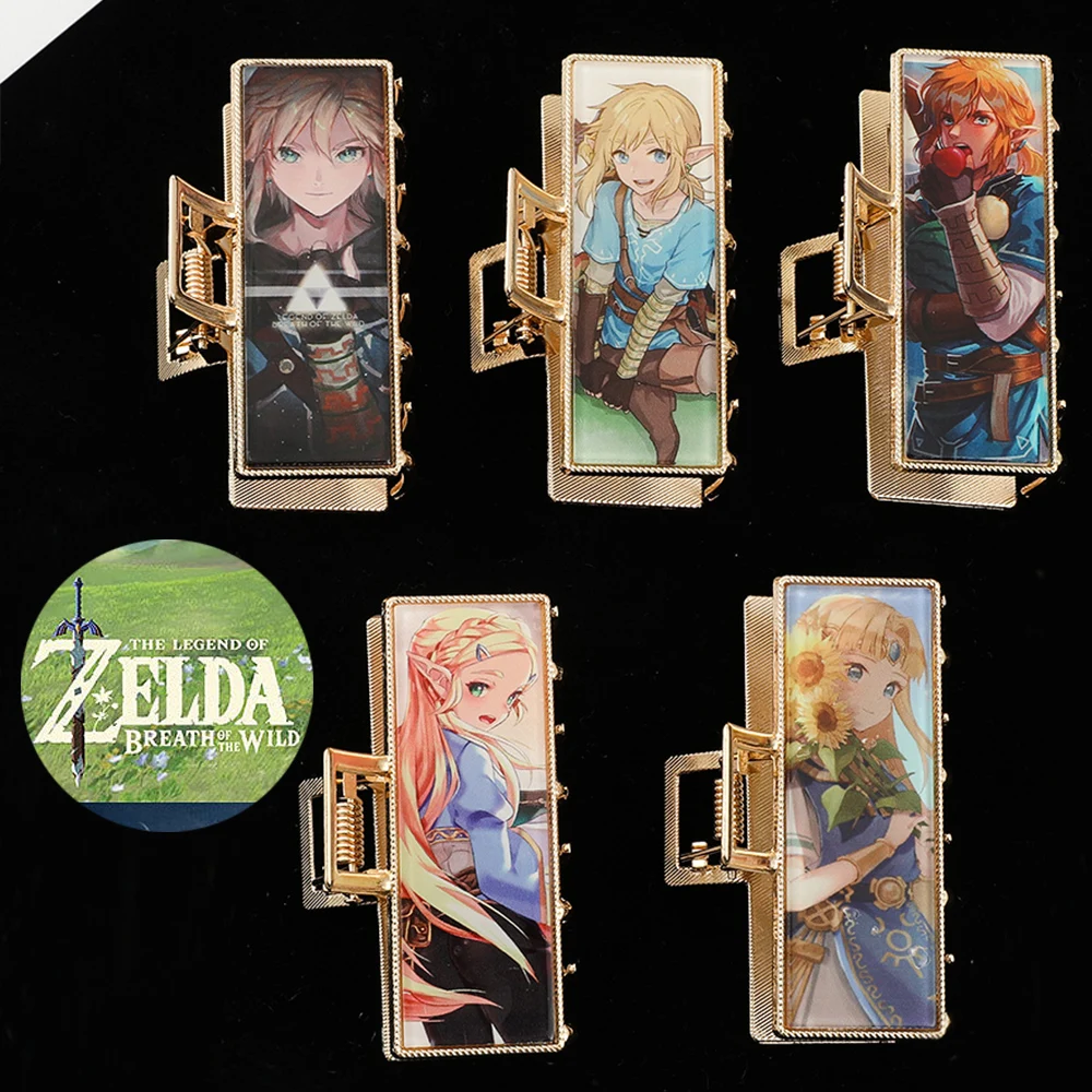 Classic Game The Legend Clip Hairs Cartoon Link "Princess" Zelda Hairpin for Women Charms Jewelry Hair Accessories Toy Gift
Classic Game The Legend Clip Hairs Cartoon Link "Princess" Zelda Hairpin for Women Charms Jewelry Hair Accessories Toy Gift
