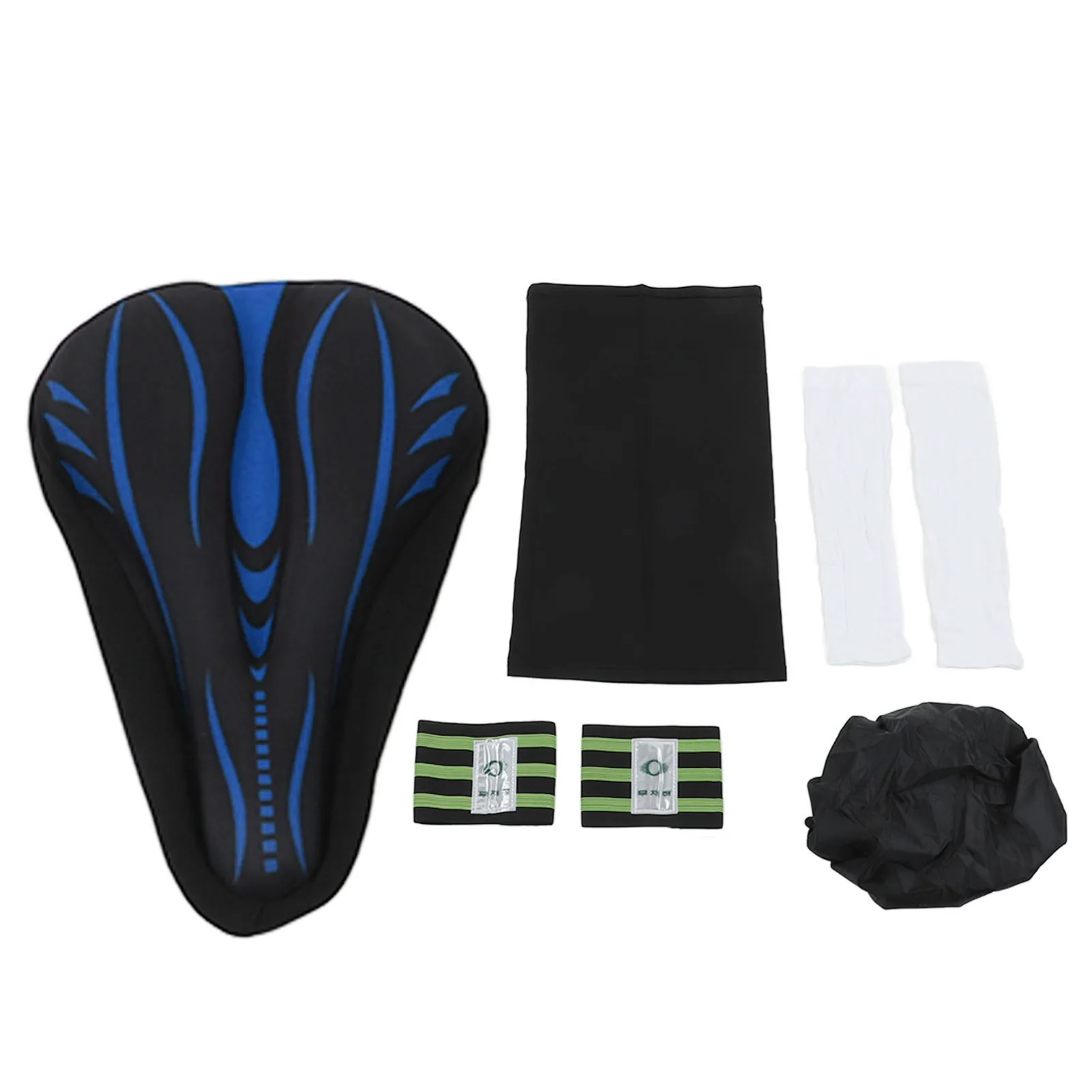 Bike Seat Set Ergonomic Prevent Slipping Breathable Pain Relief Bike Saddle Set with Bungee Cord for Mountain Bike Blue
Bike Seat Set Ergonomic Prevent Slipping Breathable Pain Relief Bike Saddle Set with Bungee Cord for Mountain Bike Blue