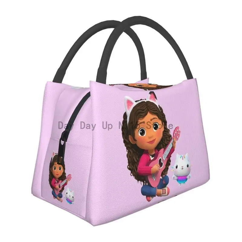 Gabbys Dollhouse Resuable Lunch Boxes for Women Waterproof Animated Anime TV Movies Thermal Cooler Food Insulated Lunch Bag
Gabbys Dollhouse Resuable Lunch Boxes for Women Waterproof Animated Anime TV Movies Thermal Cooler Food Insulated Lunch Bag