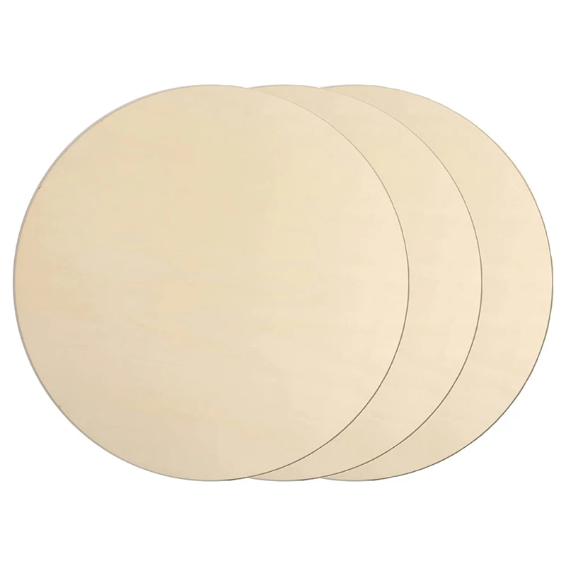 3Pcs 12 Inch Wood Circles For Crafts, Unfinished Blank Wooden Rounds Slice Wooden Cutouts For DIY Crafts
3Pcs 12 Inch Wood Circles For Crafts, Unfinished Blank Wooden Rounds Slice Wooden Cutouts For DIY Crafts