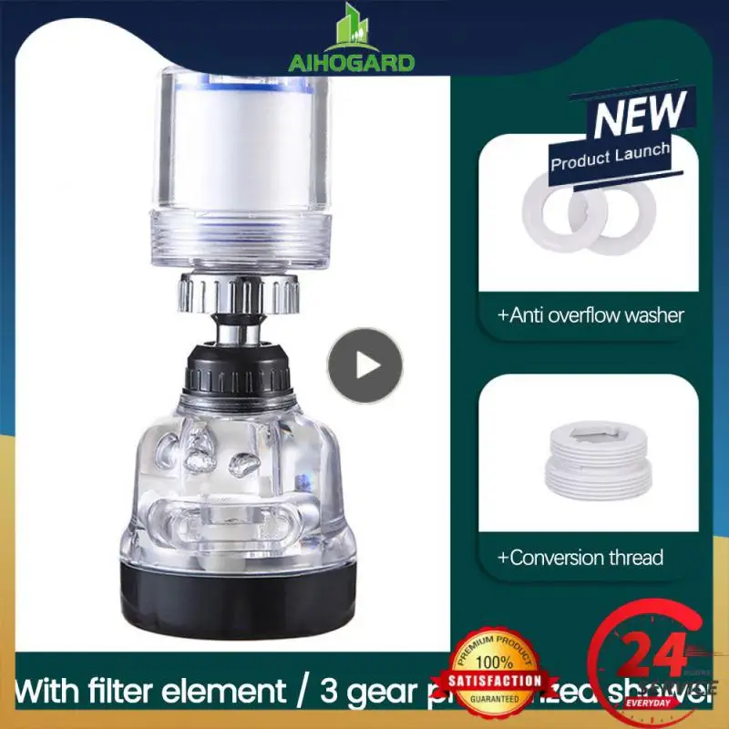 Kitchen Faucet 3 Modes 360° Rotatable Booster Faucet Splash-Proof Water Purifier Tap Water Filtering Shower Head Nozzle Kitchen
Kitchen Faucet 3 Modes 360° Rotatable Booster Faucet Splash-Proof Water Purifier Tap Water Filtering Shower Head Nozzle Kitchen