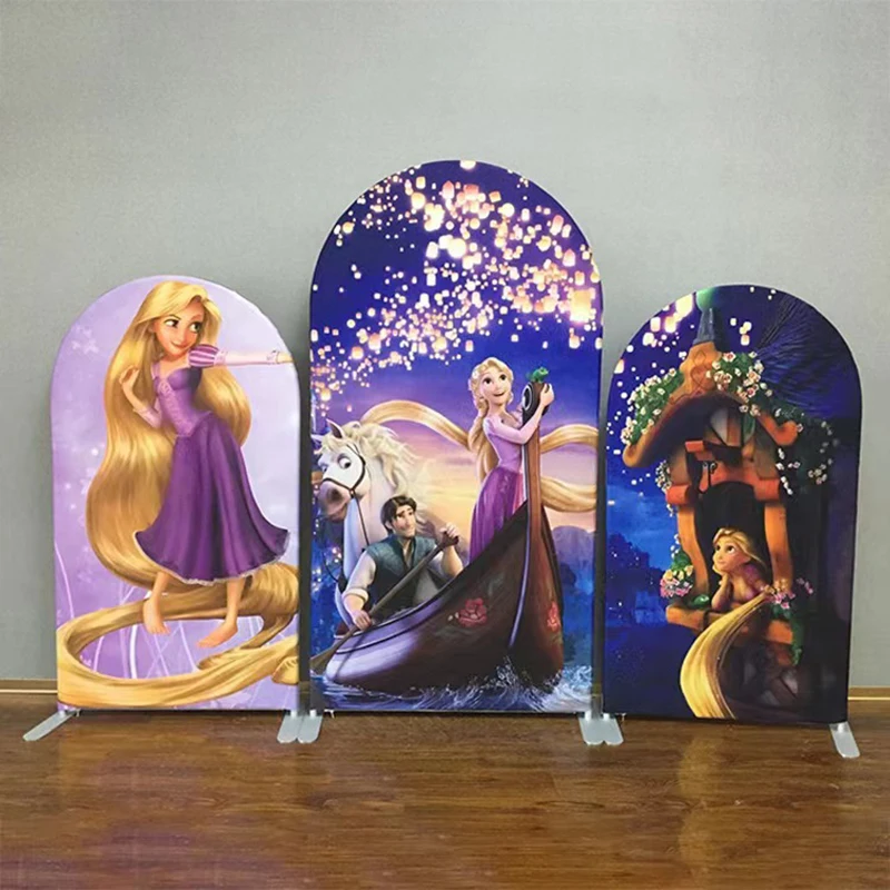 Disney Princess Tangled Rapunz Arch Backdrops Background Birthday Party Decoration Banner Cover Photo Shoot Double-side Elastic
Disney Princess Tangled Rapunz Arch Backdrops Background Birthday Party Decoration Banner Cover Photo Shoot Double-side Elastic