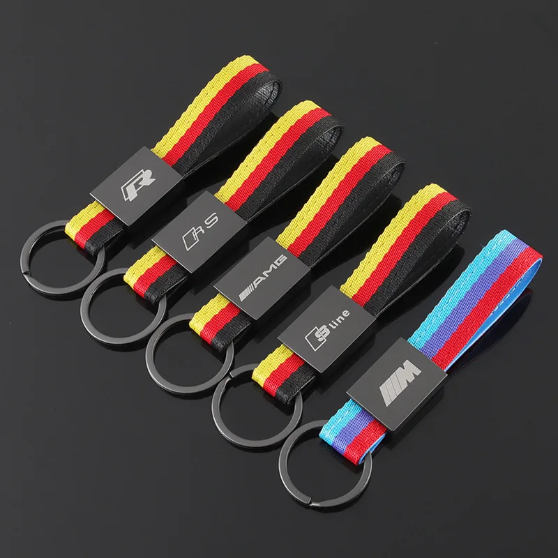 3 Colors Flag Style Genuine Leather Car Keychain Women Men Gifts Auto Key Ring Accessories For VW-GTI Bmw Benz Audi-Sline RS
3 Colors Flag Style Genuine Leather Car Keychain Women Men Gifts Auto Key Ring Accessories For VW-GTI Bmw Benz Audi-Sline RS