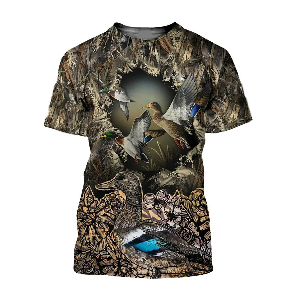 Summer Jungle Camouflage Creative Design Graphic T-shirt, Suitable for Outdoor Hunting, Hiding, 3D Printing, Round Neck Short-sl
Summer Jungle Camouflage Creative Design Graphic T-shirt, Suitable for Outdoor Hunting, Hiding, 3D Printing, Round Neck Short-sl