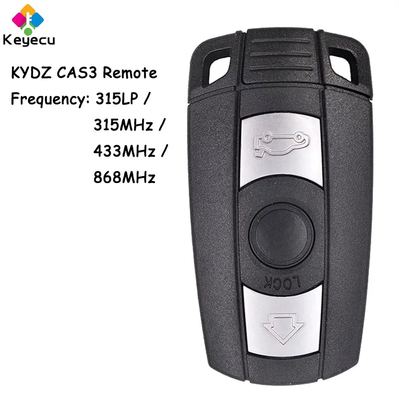 Умный дистанционный ключ KEYECU KYDZ CAS3 с 3 кнопками 315LP 315MHz 433MHz 868MHz PCF7953 Чип-брелок для BMW E60 E61 E90 1 3 5 6 7 серии
Умный дистанционный ключ KEYECU KYDZ CAS3 с 3 кнопками 315LP 315MHz 433MHz 868MHz PCF7953 Чип-брелок для BMW E60 E61 E90 1 3 5 6 7 серии