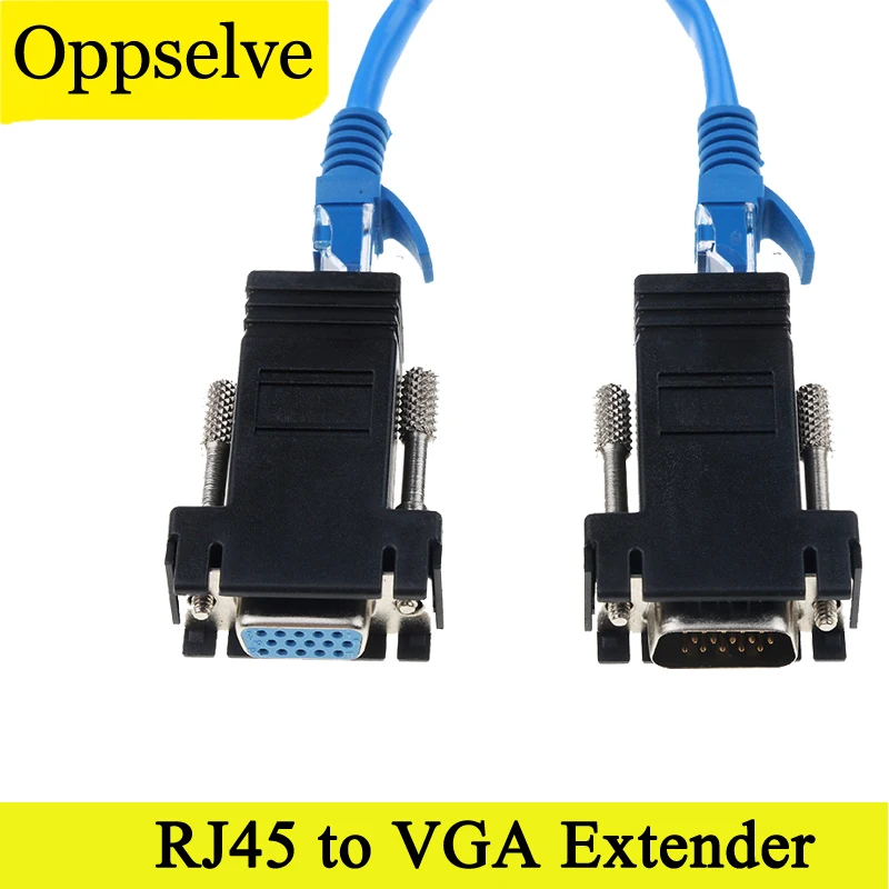 VGA Signal Extender Repeater Adapter Over RJ45 Cat Network Ethernet Cable Female Connector Extra Switch Converter For Multimedia
VGA Signal Extender Repeater Adapter Over RJ45 Cat Network Ethernet Cable Female Connector Extra Switch Converter For Multimedia