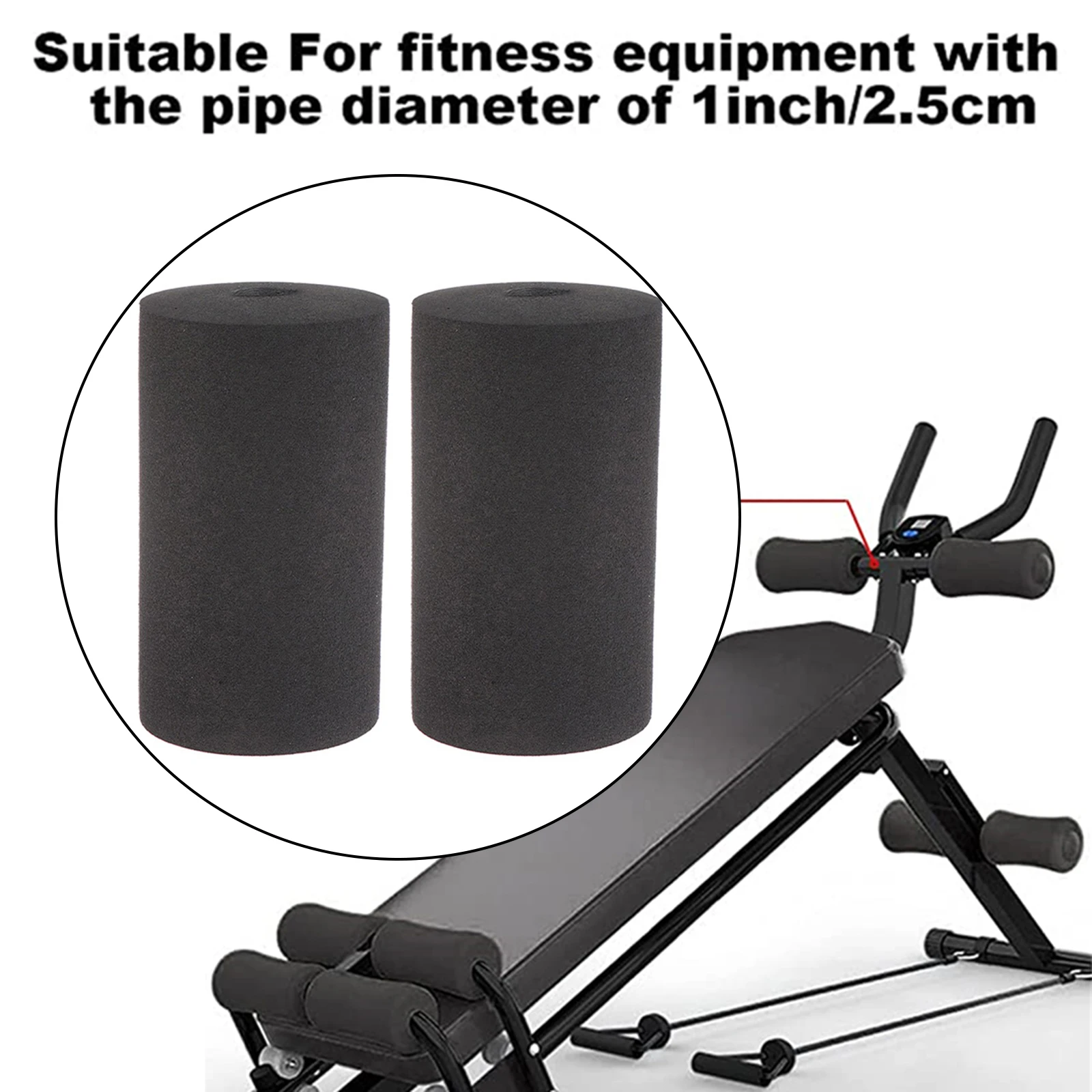 2PCS Foot Foam Pads Rollers For Leg Extension For Weight Bench Inversion Tables Foot Foam Pads Rollers Fitness Running Yoga
2PCS Foot Foam Pads Rollers For Leg Extension For Weight Bench Inversion Tables Foot Foam Pads Rollers Fitness Running Yoga