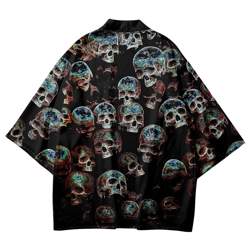 2022 Fashion Casual Skeleton Print Yukata Traditional Cardigan Kimono Men Beach Asian Clothes Japanese Male Haori Cosplay Shirt
2022 Fashion Casual Skeleton Print Yukata Traditional Cardigan Kimono Men Beach Asian Clothes Japanese Male Haori Cosplay Shirt