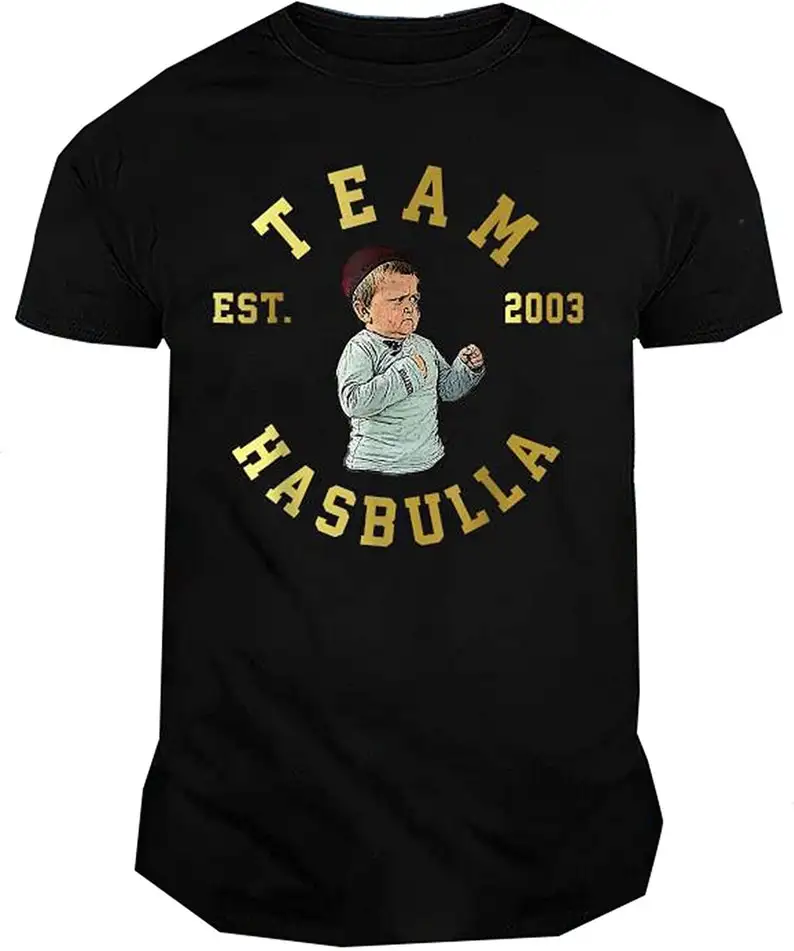 Team Hasbullas Est 2003 men T-Shirt, Mini Khabib Shirt Womens, Hasbullas T-Shirt for Boys
Team Hasbullas Est 2003 men T-Shirt, Mini Khabib Shirt Womens, Hasbullas T-Shirt for Boys