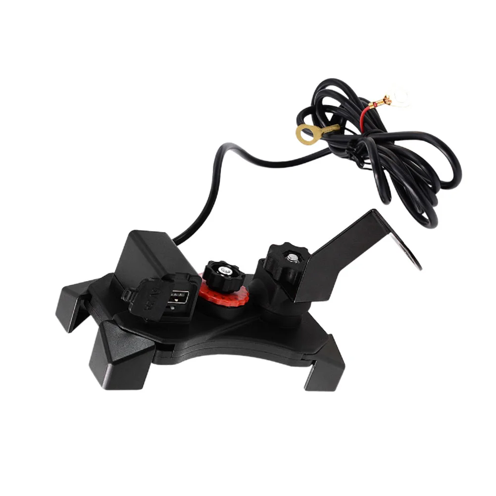 Bracket Motorcycle Handlebar Mount Holder Telescopic Phone Holder with USB Charging for Cellphone MP4422 (Black)
Bracket Motorcycle Handlebar Mount Holder Telescopic Phone Holder with USB Charging for Cellphone MP4422 (Black)