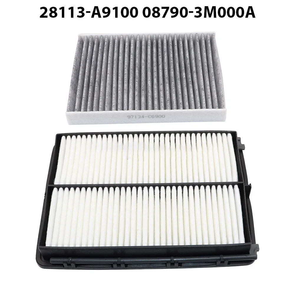 Improve Your Car\\'s Efficiency and Performance with this Air Filter and Cabin Air Filter Combo Set for Hyundai Santa Fe
Improve Your Car\\'s Efficiency and Performance with this Air Filter and Cabin Air Filter Combo Set for Hyundai Santa Fe