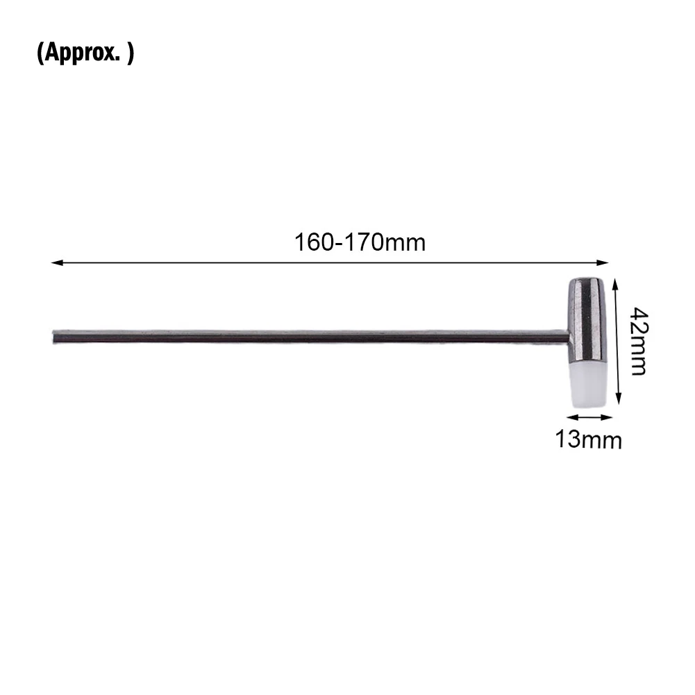 1pc Hammer For Repair Watch DIY Tool Metal Plastic Hammer Double Head Length 160-170mm Width 42mm Hand Tools Hammer Silver
1pc Hammer For Repair Watch DIY Tool Metal Plastic Hammer Double Head Length 160-170mm Width 42mm Hand Tools Hammer Silver
