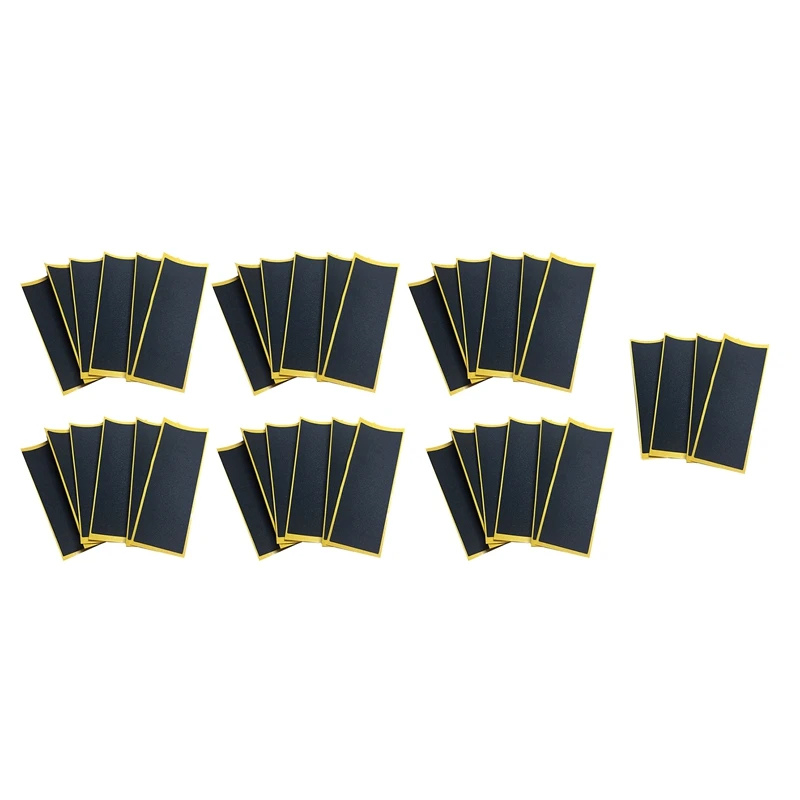 40Pcs/Lot Black Fingerboard Deck Uncut Tape Stickers Black Foam Grip Tape Stickers 38Mmx110mm
40Pcs/Lot Black Fingerboard Deck Uncut Tape Stickers Black Foam Grip Tape Stickers 38Mmx110mm