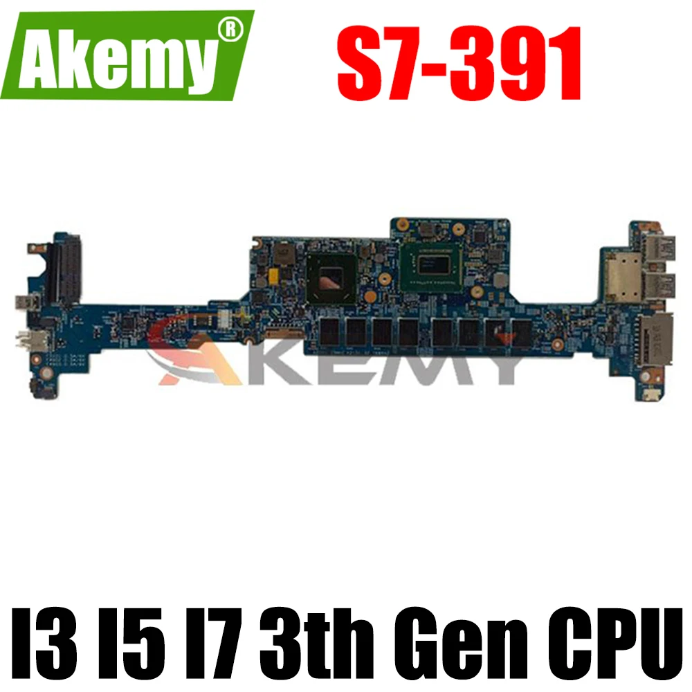 For ACER Aspire S7-391 12223-1 Laptop Motherboard mainboard with I3 I5 I7 3th Gen CPU 4GB RAM STORM S7-391 12223-1 motherboard
For ACER Aspire S7-391 12223-1 Laptop Motherboard mainboard with I3 I5 I7 3th Gen CPU 4GB RAM STORM S7-391 12223-1 motherboard