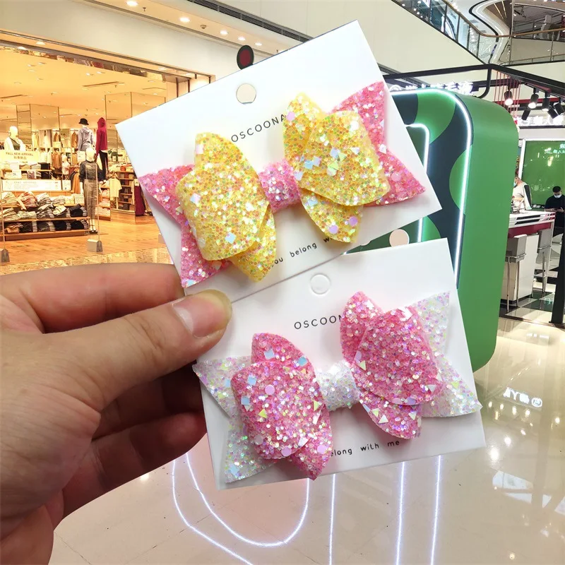2020 New Mini Sequins Litlle Girls Hair Bows Clips Shiny Glitter Cute Hairpins For Children Hair Accessories Hair Clip Women
2020 New Mini Sequins Litlle Girls Hair Bows Clips Shiny Glitter Cute Hairpins For Children Hair Accessories Hair Clip Women