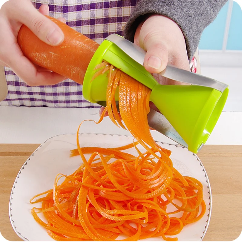 1Pcs Vegetable Chopper Fashion Kitchen Gadget Funnel Vegetable Cacumber Carrot Radish Salad Cutter Shred knief Spiral Tools
1Pcs Vegetable Chopper Fashion Kitchen Gadget Funnel Vegetable Cacumber Carrot Radish Salad Cutter Shred knief Spiral Tools