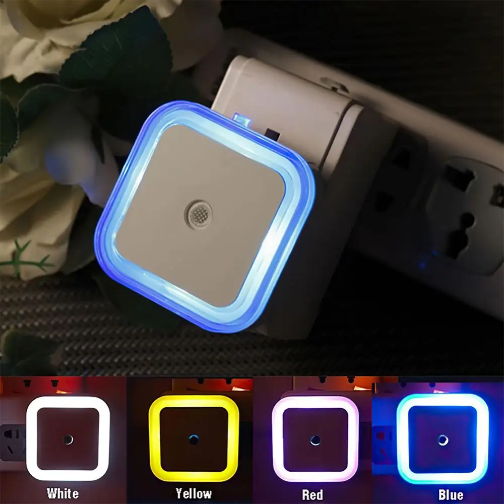 LED Night Light EU Plug 110-240V ABS Sensor Control Night Light Colorful Wall Small Lamp Kid Living Room Bedroom Hallway Lamp
LED Night Light EU Plug 110-240V ABS Sensor Control Night Light Colorful Wall Small Lamp Kid Living Room Bedroom Hallway Lamp
