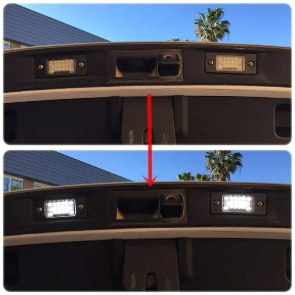 Automobile accessories White LED License Plate Lights Lamp Number Parts Replacement SMD 6500K Accessories
Automobile accessories White LED License Plate Lights Lamp Number Parts Replacement SMD 6500K Accessories