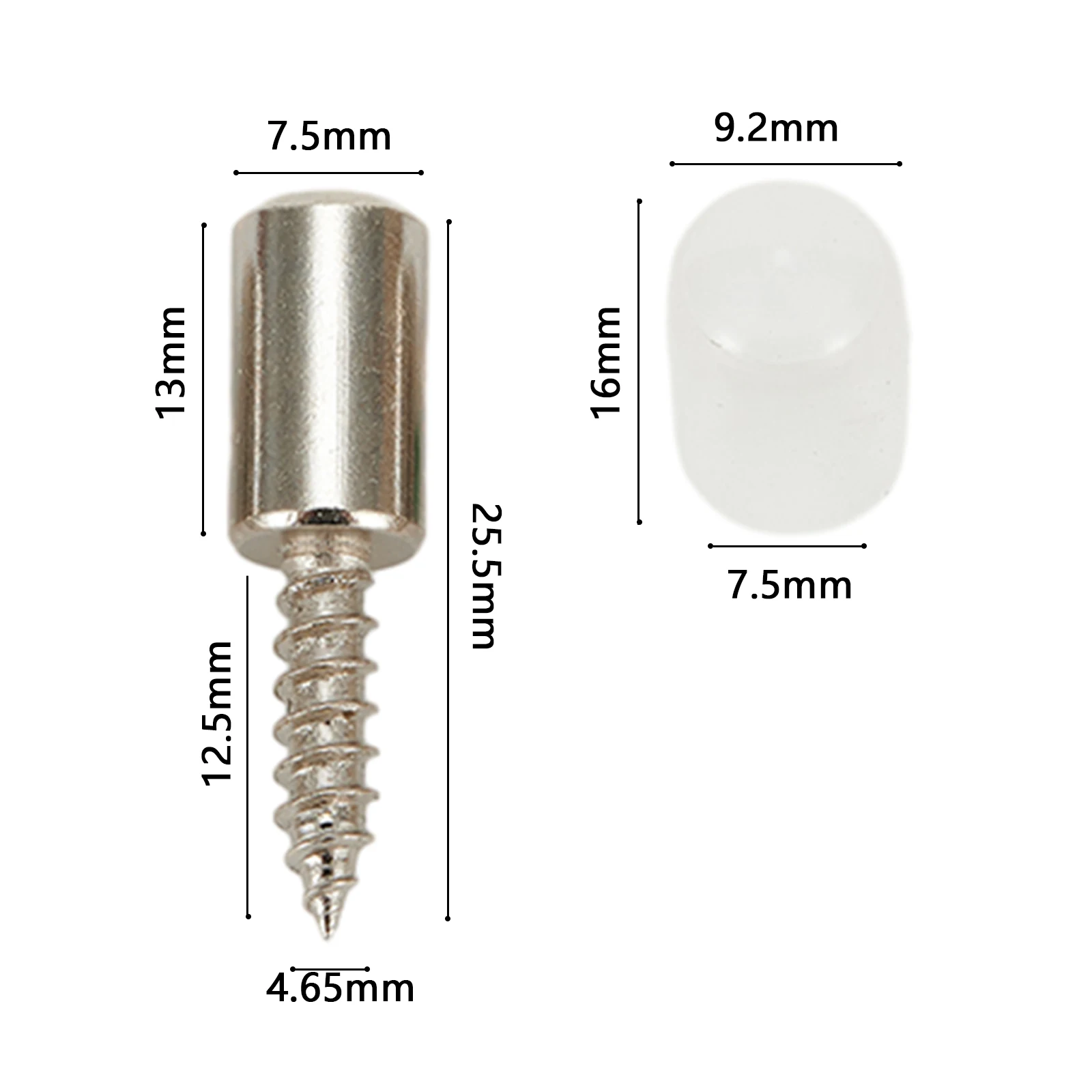 High Quality Bookcases Glass Laminates Self-tapping Screws Drag 25.5*7.5mm 40pcs Anti-oxidation Cold Rolled Steel
High Quality Bookcases Glass Laminates Self-tapping Screws Drag 25.5*7.5mm 40pcs Anti-oxidation Cold Rolled Steel