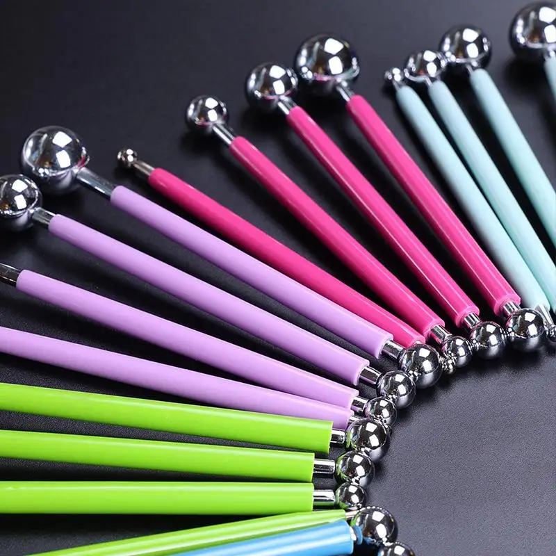 1Set Pottery Dots Sculpture Tool Stainless Steel Polymer Clay Shape Pen Metal Ball Clay Carving DIY Ceramics Decorating Tools
1Set Pottery Dots Sculpture Tool Stainless Steel Polymer Clay Shape Pen Metal Ball Clay Carving DIY Ceramics Decorating Tools