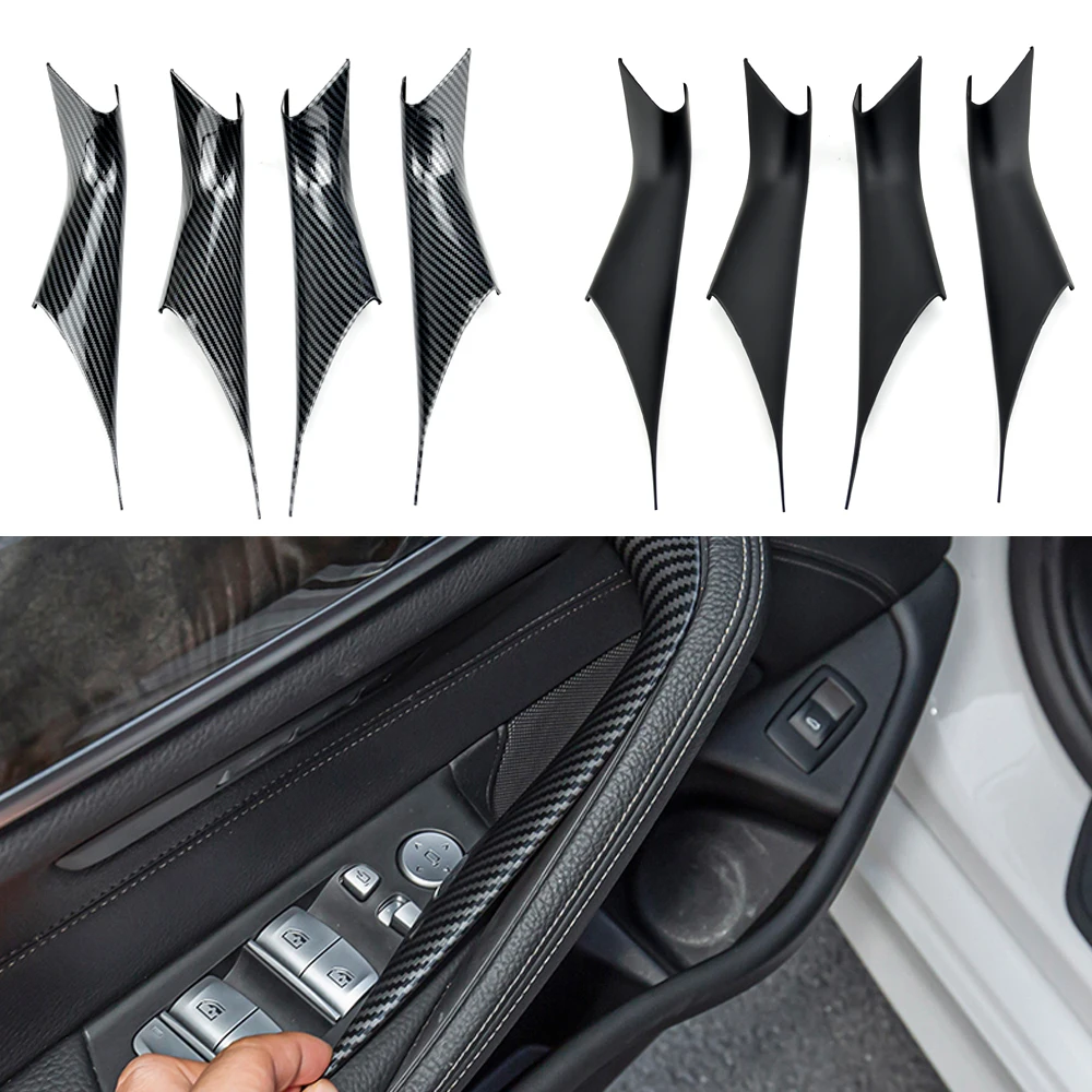 For BMW 5 Series G30 G38 2018 2019 2020 Car Accessories Interior Carbon Fiber Texture Door Handle Pull Protective Cover Trim
For BMW 5 Series G30 G38 2018 2019 2020 Car Accessories Interior Carbon Fiber Texture Door Handle Pull Protective Cover Trim