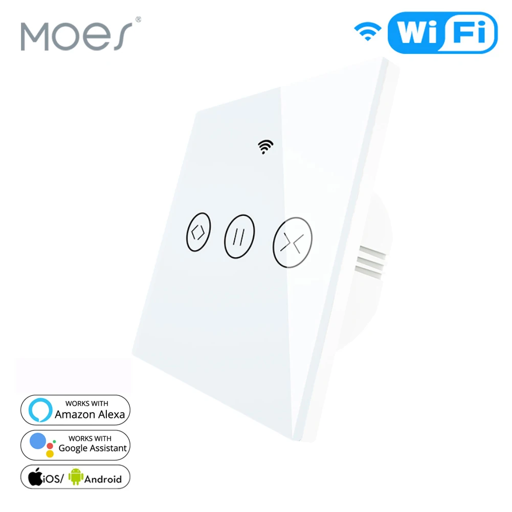 Умный выключатель для штор с Wi-Fi и управлением через приложение
Умный выключатель для штор с Wi-Fi и управлением через приложение