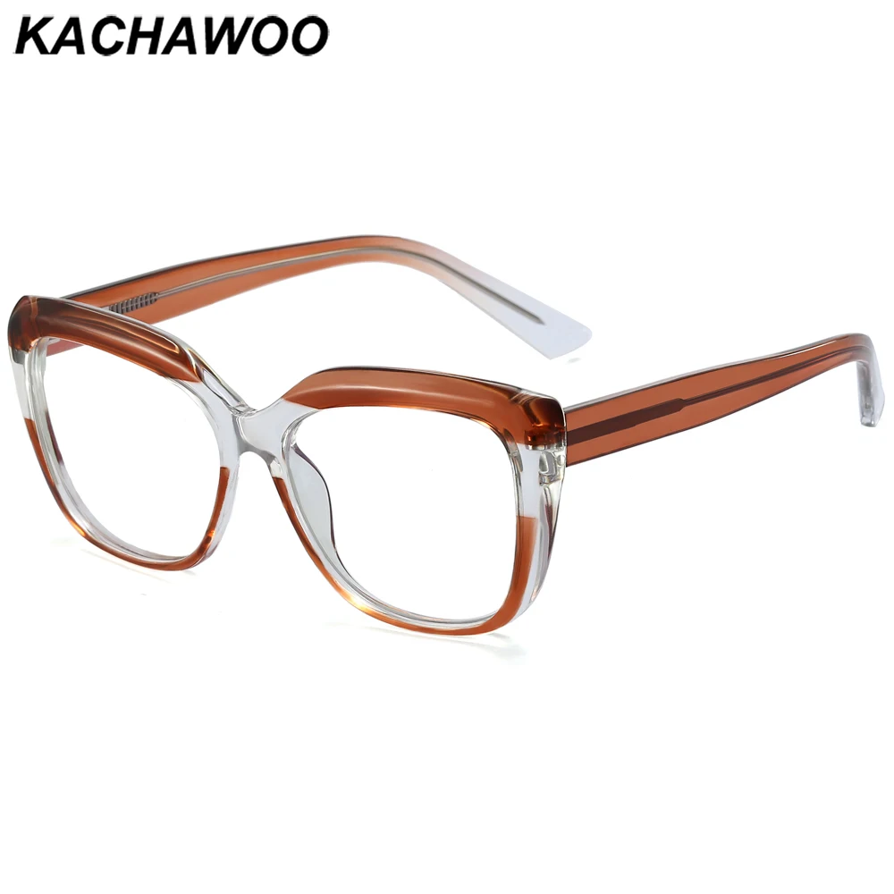 Kachawoo women's fashion glasses blocking blue light men spectacle frames tr90 acetate spring hinge brown green grey best seller
Kachawoo women's fashion glasses blocking blue light men spectacle frames tr90 acetate spring hinge brown green grey best seller