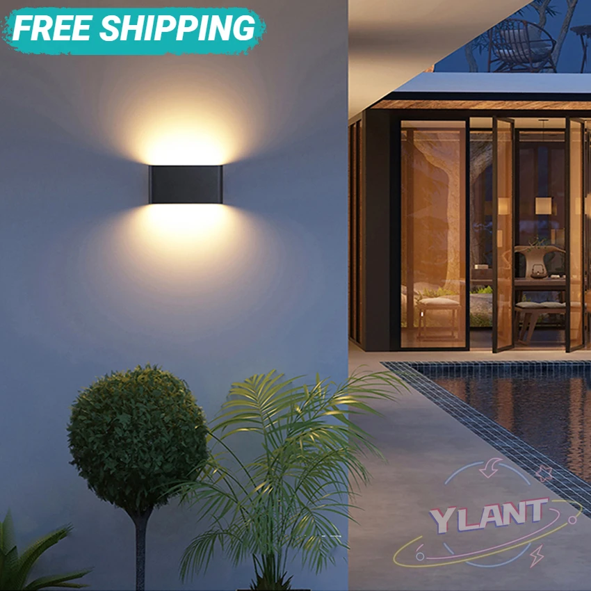 YLANT LED Outdoor Wall Lamps Waterproof Aluminum Wall Lights Porch Garden Corridor Wall Sconce Indoor Wall Light
YLANT LED Outdoor Wall Lamps Waterproof Aluminum Wall Lights Porch Garden Corridor Wall Sconce Indoor Wall Light
