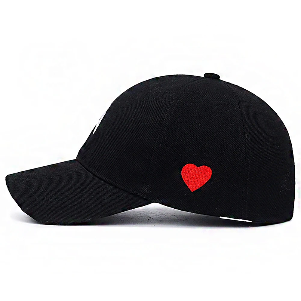 Fashion Men's And Women's Spring and Autumn Outdoor Leisure Sunshade Baseball Cap Korean Tide Brand Embroidered Heart Letter Cap
Fashion Men's And Women's Spring and Autumn Outdoor Leisure Sunshade Baseball Cap Korean Tide Brand Embroidered Heart Letter Cap
