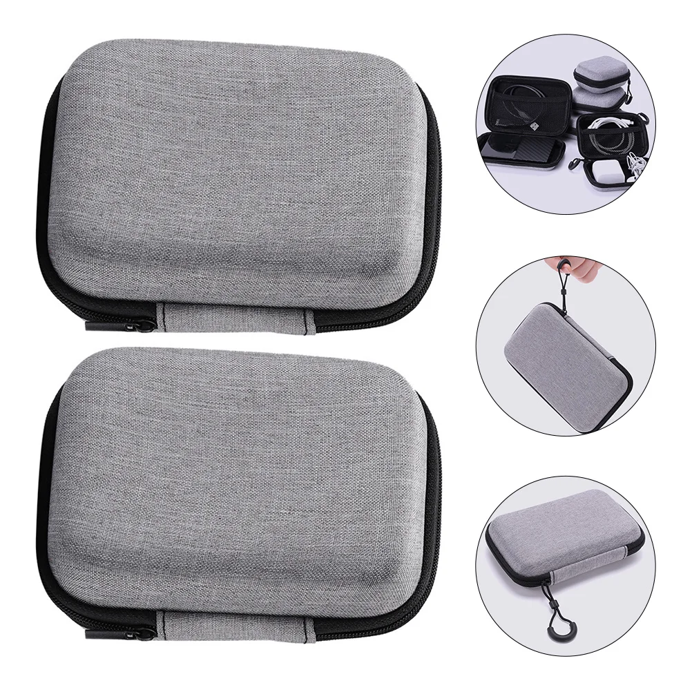 2pcs Microphone Storage Cases Waterproof Earphone Charger Power Banks Storage Bags
2pcs Microphone Storage Cases Waterproof Earphone Charger Power Banks Storage Bags