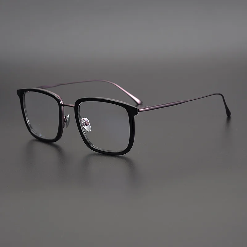 Retro classic glasses frame men Designer acetate titanium optical eyeglasses myopia reading women square personalized eyewear
Retro classic glasses frame men Designer acetate titanium optical eyeglasses myopia reading women square personalized eyewear
