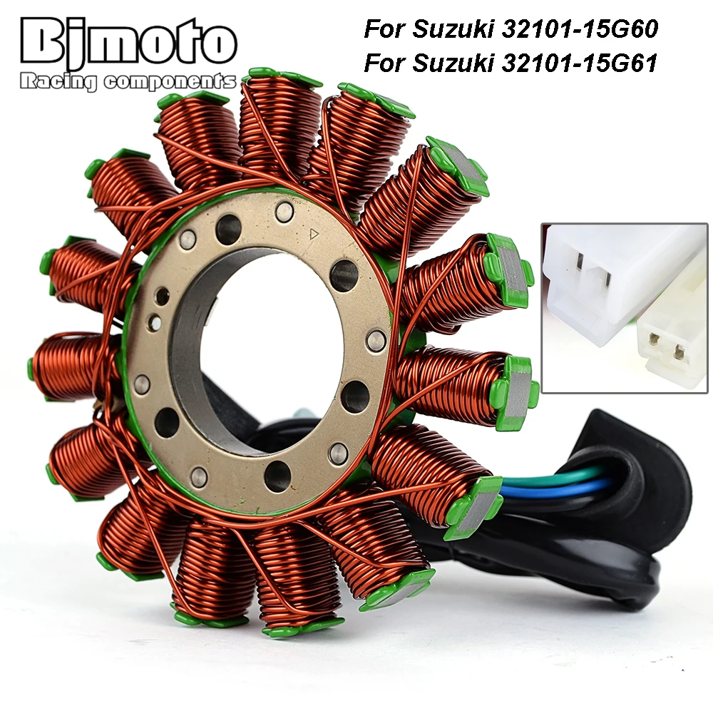 Катушка статора мотоцикла для Suzuki AN400 Burgman 400 AN400Z (ABS) Burgman400 2011-2016 32101-15G60 32101-15G61
Катушка статора мотоцикла для Suzuki AN400 Burgman 400 AN400Z (ABS) Burgman400 2011-2016 32101-15G60 32101-15G61