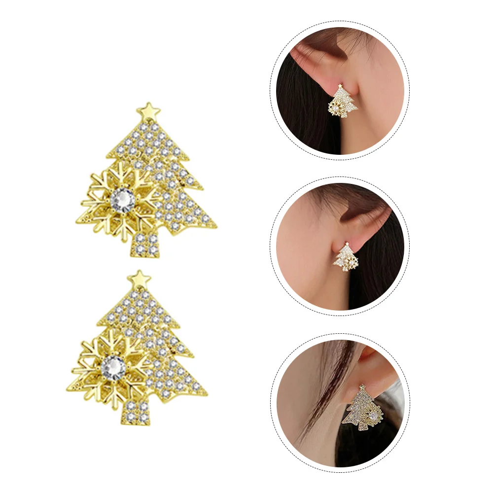Earrings Christmas Tree Stud Jewelry Ear Holiday Rose Dangle Snowflake Gold Earring Women Studs Drop Party Earrings for women
Earrings Christmas Tree Stud Jewelry Ear Holiday Rose Dangle Snowflake Gold Earring Women Studs Drop Party Earrings for women