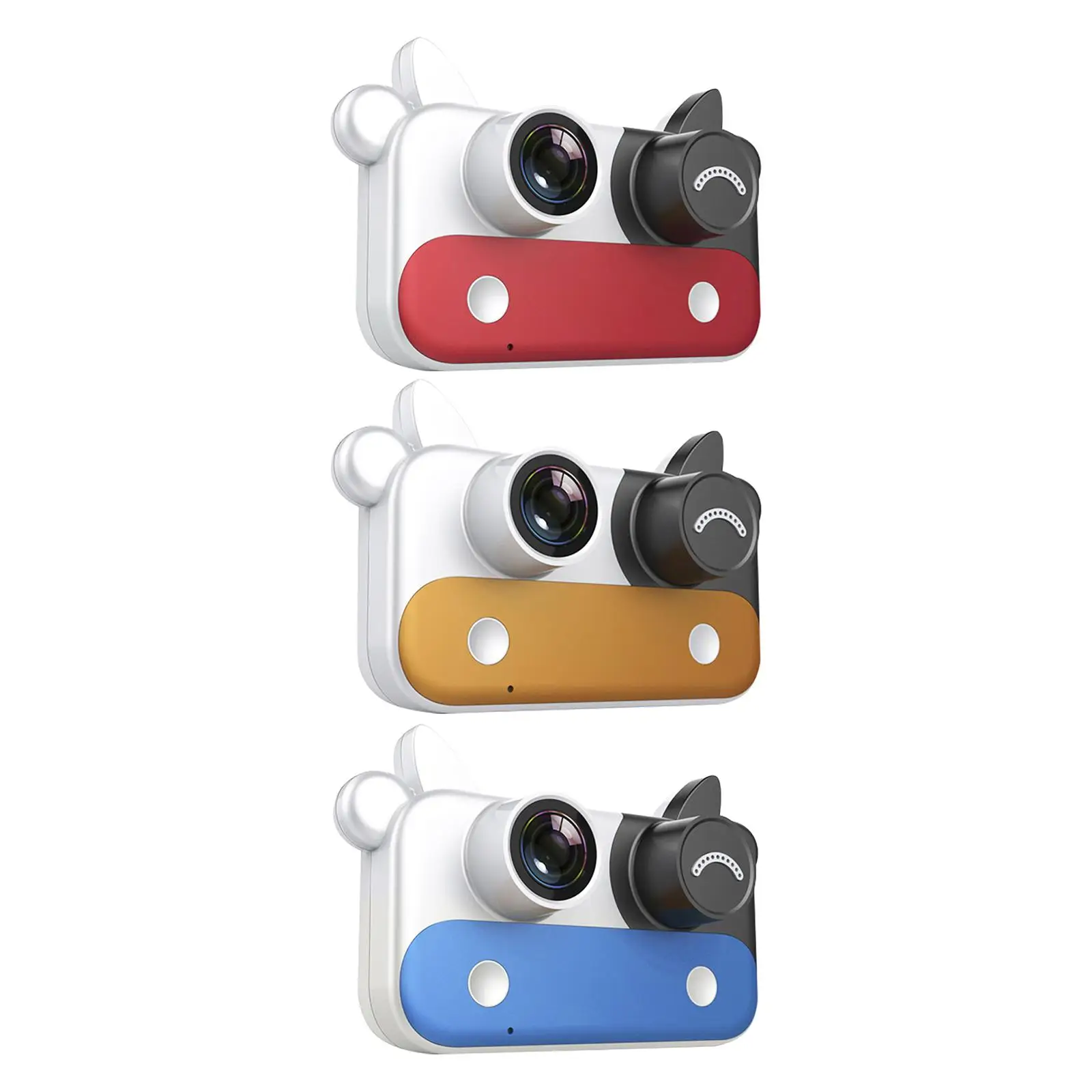 Compact Cow HD Kids Camera Dual Camera 6-Kind Filters Cartoon Multiple Functions Video Recorder for New Year Music Girls Boys
Compact Cow HD Kids Camera Dual Camera 6-Kind Filters Cartoon Multiple Functions Video Recorder for New Year Music Girls Boys