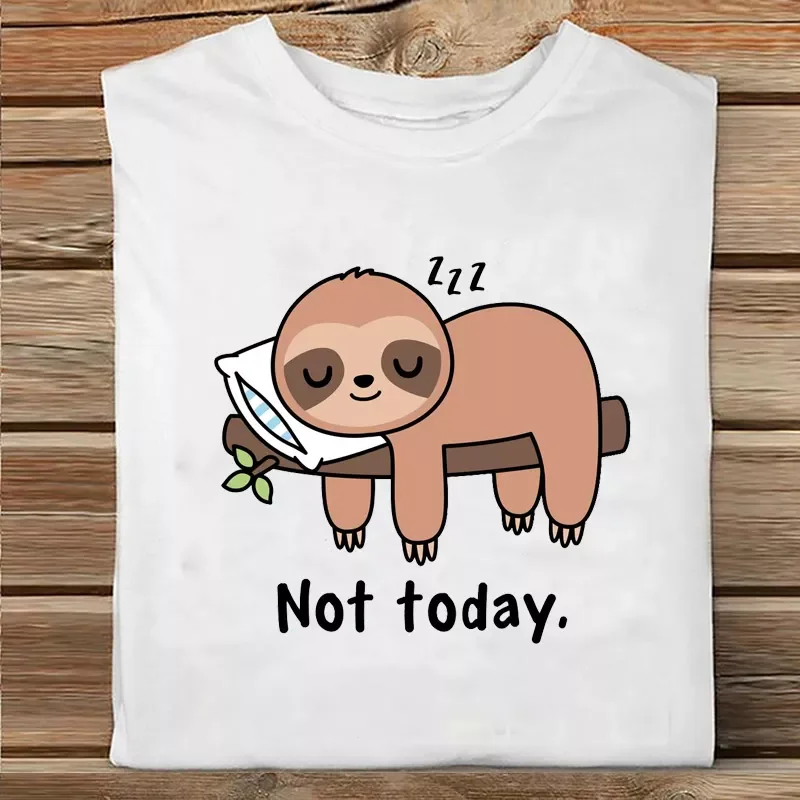 2022NEW Cute Fashion Sloth Animal Lazy Short Sleeve Spring Printing Clothes Print Tshirt Female Tee Top Ladies Graphic T-shirt
2022NEW Cute Fashion Sloth Animal Lazy Short Sleeve Spring Printing Clothes Print Tshirt Female Tee Top Ladies Graphic T-shirt