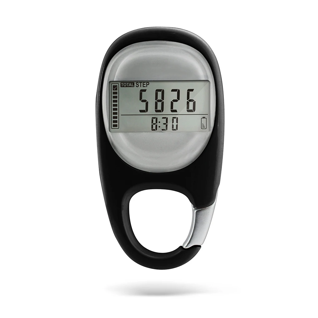 Sport Fitness Pedometer Walking Distance Fitness 3D Digital Display Exercise Step Counting Portable Digital Silent Accurate
Sport Fitness Pedometer Walking Distance Fitness 3D Digital Display Exercise Step Counting Portable Digital Silent Accurate