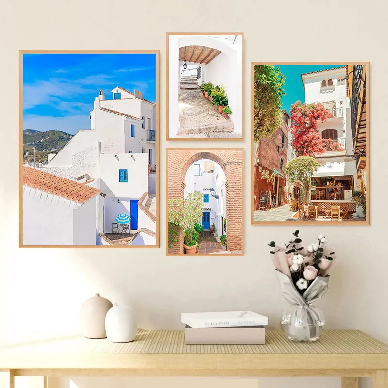 Coastal Scenery Canvas Painting Landscape Spanish Wall Art Spain Travel Poster for Living Room Decoration Home Decor Picture
Coastal Scenery Canvas Painting Landscape Spanish Wall Art Spain Travel Poster for Living Room Decoration Home Decor Picture