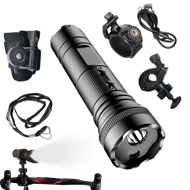 Flashlight Camera Super Bright LED Flashlight With Inspection Camera Recordable Flashlight For Outdoor Adventure Mountaineering
Flashlight Camera Super Bright LED Flashlight With Inspection Camera Recordable Flashlight For Outdoor Adventure Mountaineering