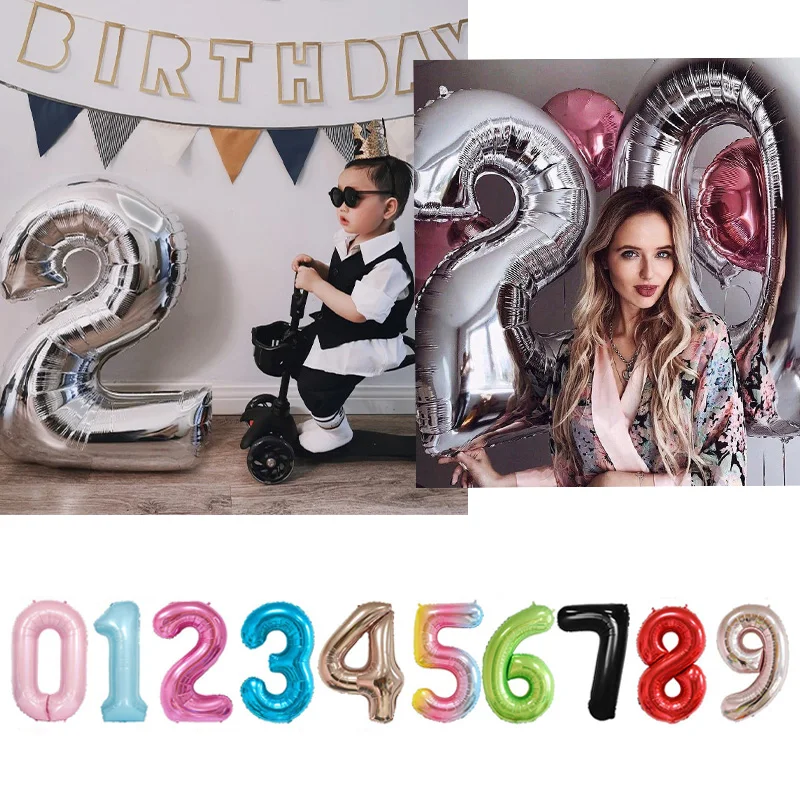 16 32 40 inch Number Balloon children birthday wedding party supplies baby shower decorations digital balloons happy newyear2021
16 32 40 inch Number Balloon children birthday wedding party supplies baby shower decorations digital balloons happy newyear2021
