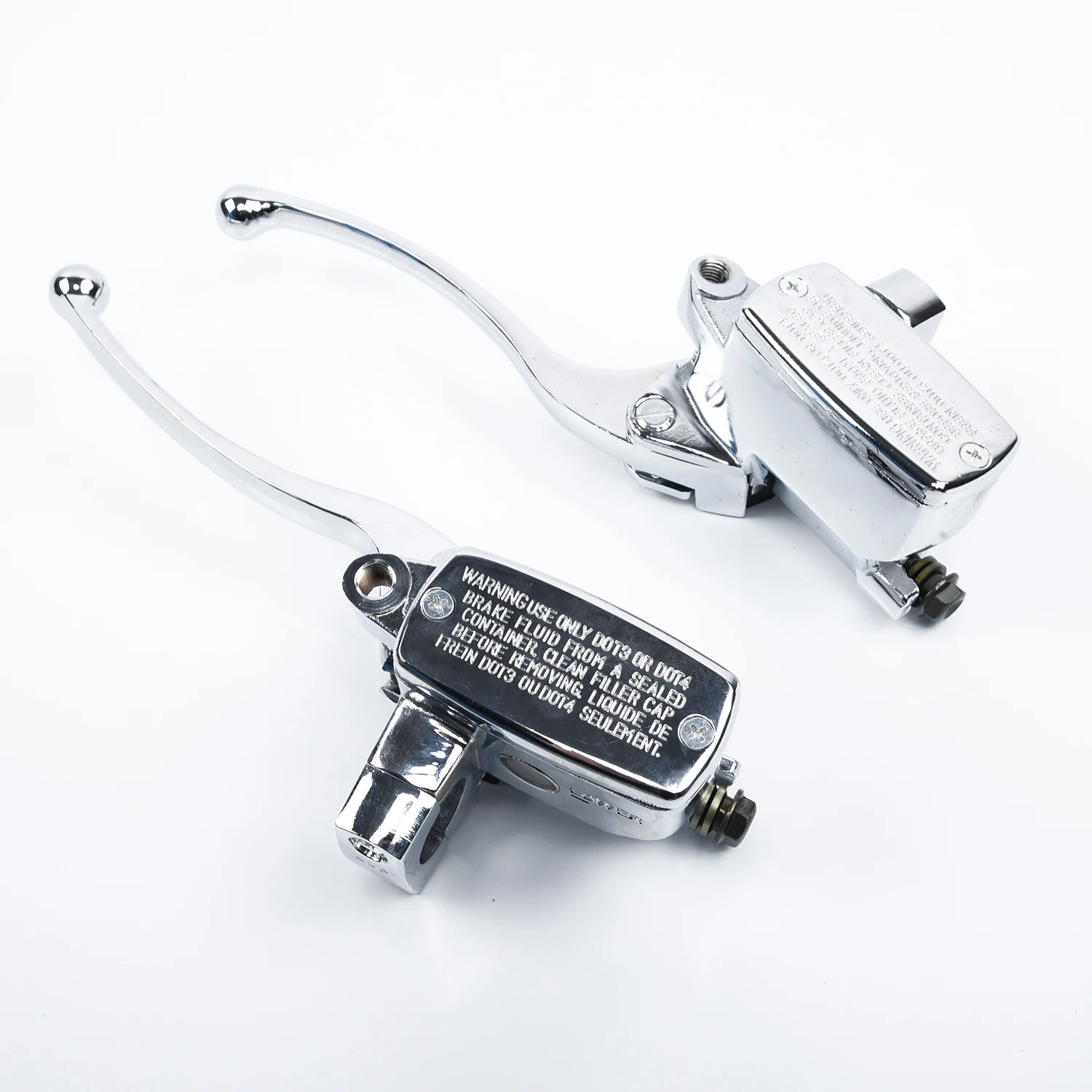 Accessories Cylinder Motorcycle Replacement Parts 25mm Handlebar Master Silver 1 pair Chrome Reliable Practical
Accessories Cylinder Motorcycle Replacement Parts 25mm Handlebar Master Silver 1 pair Chrome Reliable Practical