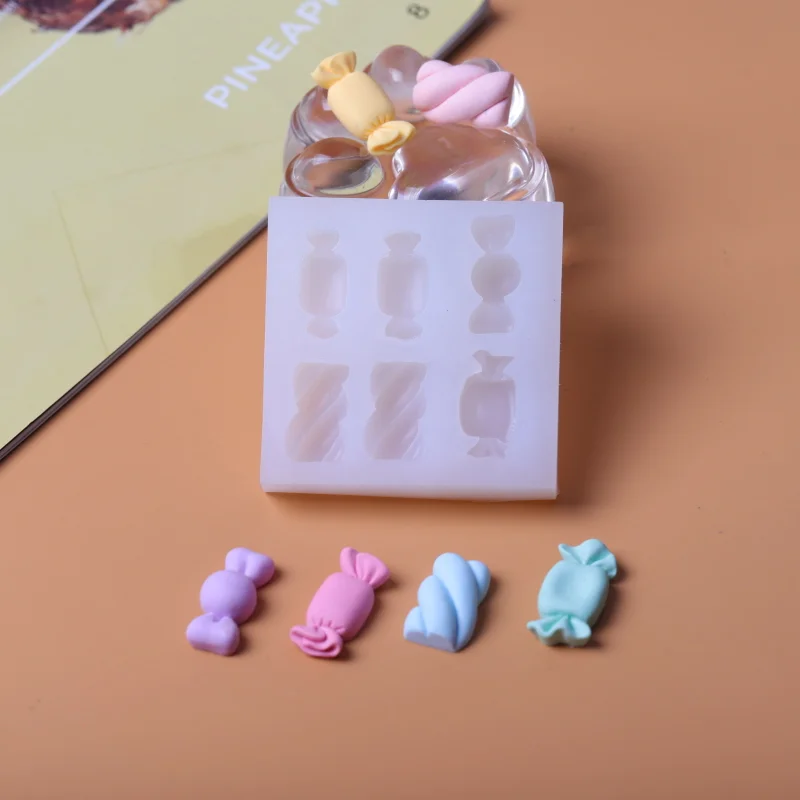 6-Hole Candy Mold Fondant Baking Chocolate Creative Cotton Candy 3D Mold DIY Aromatherapy Candle Fragrant Stone Silicone Mould
6-Hole Candy Mold Fondant Baking Chocolate Creative Cotton Candy 3D Mold DIY Aromatherapy Candle Fragrant Stone Silicone Mould