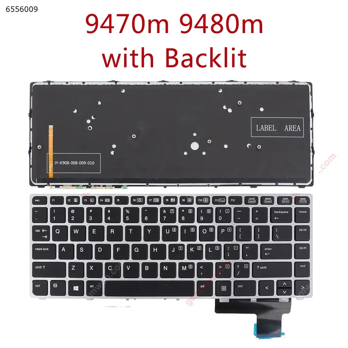 Новая сменная клавиатура с американской раскладкой QWERTY для ноутбука HP EliteBook Folio