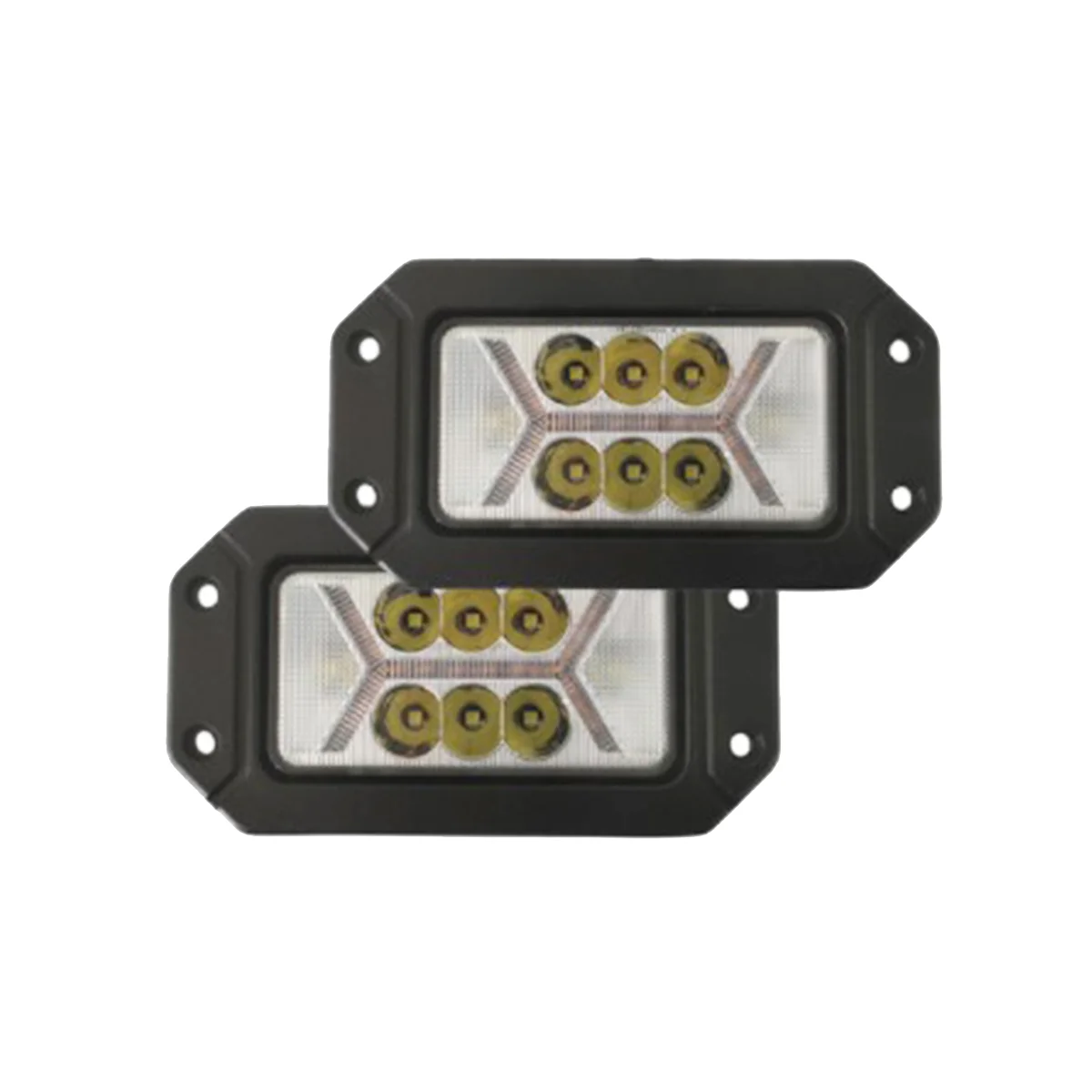 Work Lights Rectangular with Daytime Running Lights Front Bar LED Spotlights Fog Lights Signal Lights Auto D
Work Lights Rectangular with Daytime Running Lights Front Bar LED Spotlights Fog Lights Signal Lights Auto D